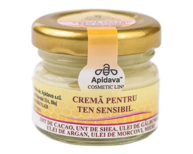 Crema ten sensibil, 30 ml, Apidava