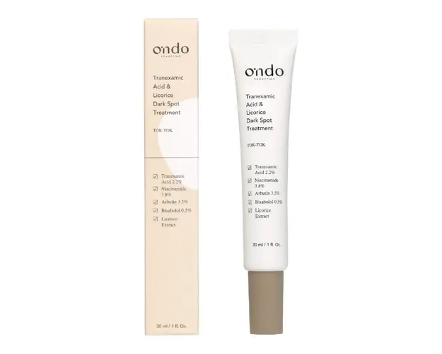 Crema depigmentanta cu Acid Tranexamic si Licorice, 30ml, Ondo Beauty 36.5