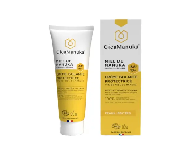 Crema protectoare 10% miere de manuka IAA10+, ecologica, 75 ml, CicaManuka