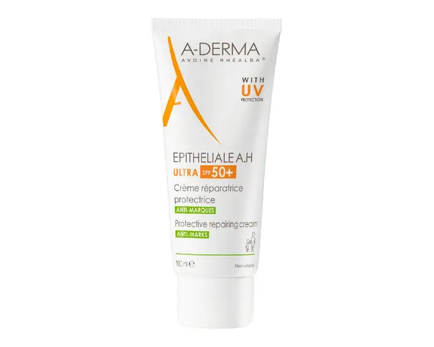 Crema reparatoare protectoare anti-semne Epitheliale A.H. Ultra SPF 50+, 100 ml, A-Derma 