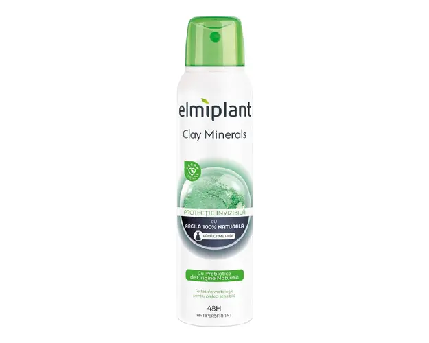 Deodorant antiperspirant spray Clay Minerals, 150ml, Elmiplant