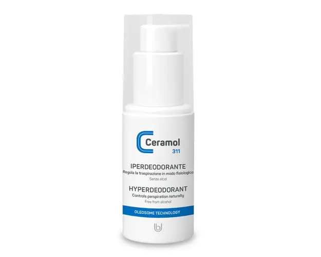 Deodorant hipoalergenic fara parfum, 75 ml, Ceramol