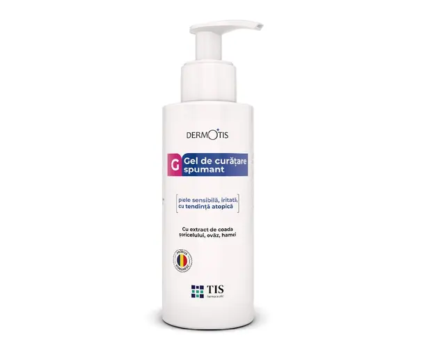 Gel spumant DermoTis, 300 ml, Tis Farmaceutic