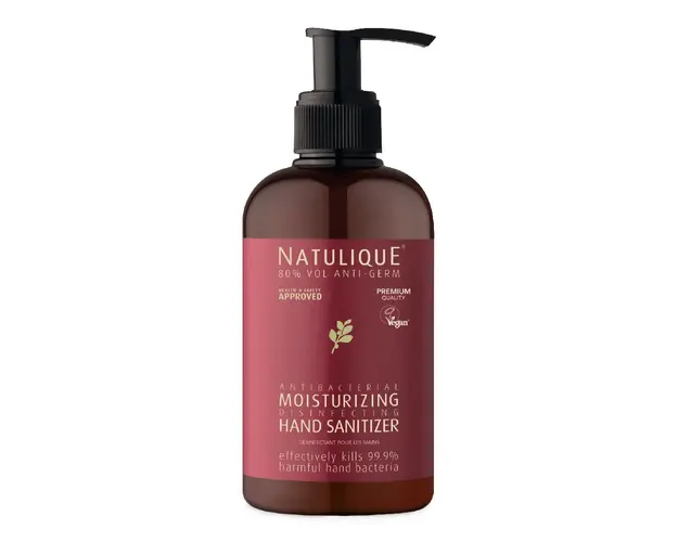 Dezinfectantul antibacterian hidratant pentru maini, 250 ml, Natulique