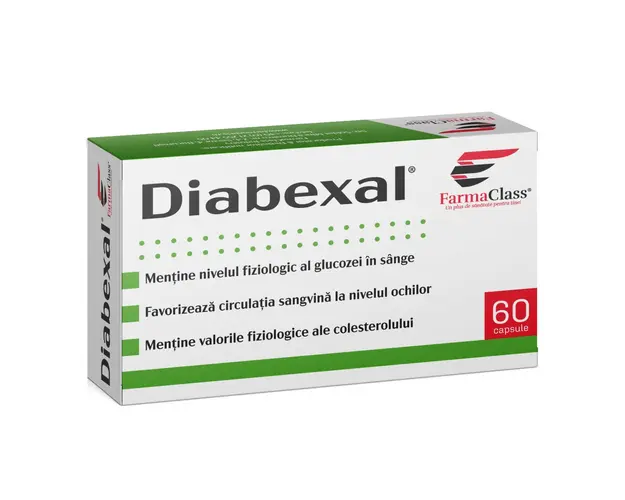 Diabexal, 60 capsule, FarmaClass
