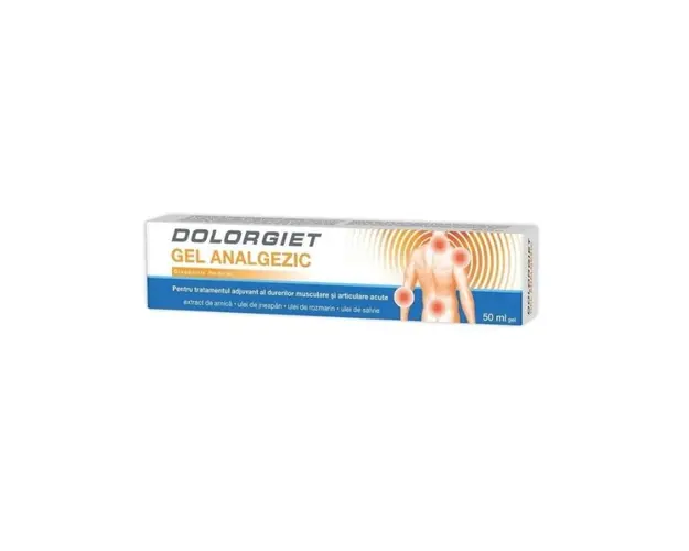 Gel analgezic Dolorgiet, 50 ml, Zdrovit
