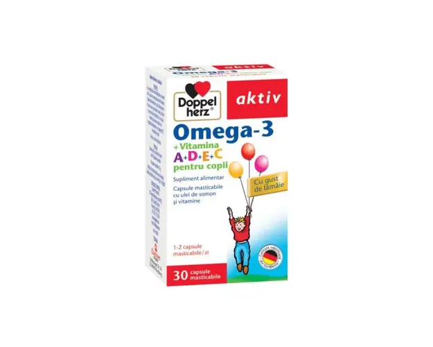 Doppelhertz Omega 3 copii x 30tb