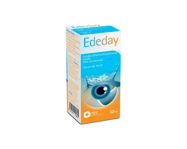 Solutie oftalmica Ededay, 10 ml