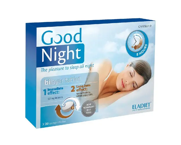Noapte buna, 30 comprimate, Eladiet