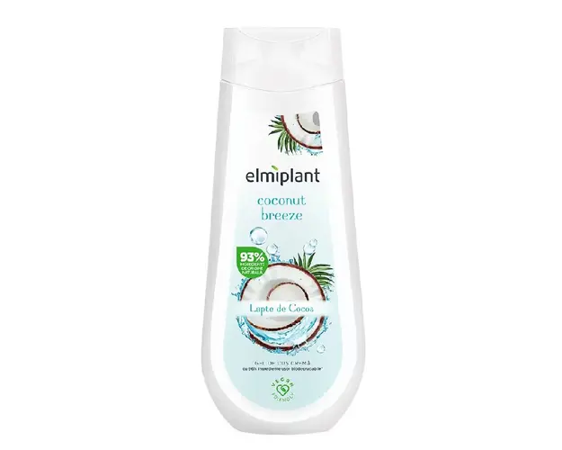 Gel crema de dus Coconut breezee, 400ml, Elmiplant