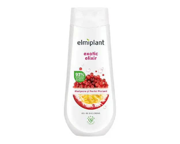 Gel crema de dus Exotic elixir, 400ml, Elmiplant 