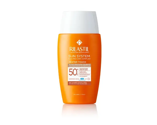 Emulsie Water Touch Color SPF 50+ SUN SYSTEM, 50 ml, RILASTIL