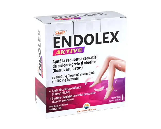 Endolex Aktive, 10 fiole, Sun Wave Pharma