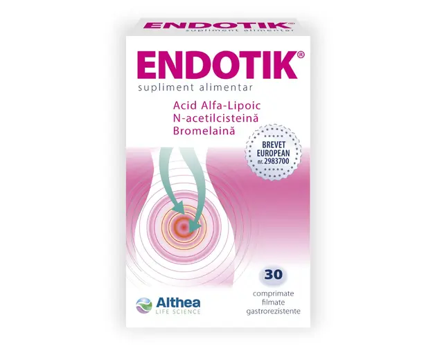 Endotik, 30 comprimate, Althea Life Science