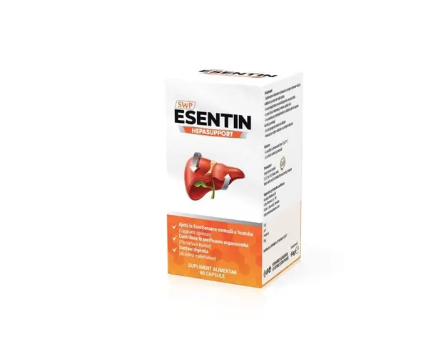 Esentin Hepasuport, 90 capsule, Sun Wave Pharma