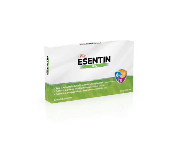 Esentin Trio, 30 capsule, Sun Wave Pharma