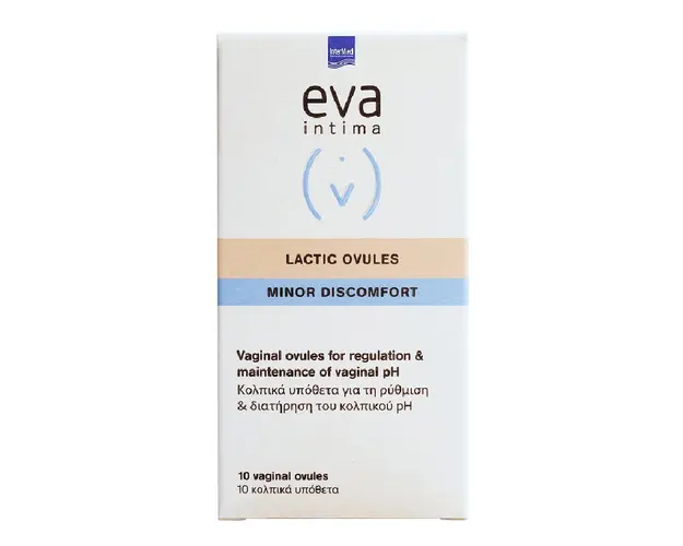 Ovule vaginale LACTIC, 10 bucati, Eva Intima