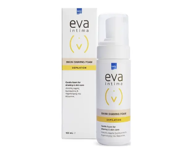 Spuma delicata pentru ras Bikini, 150 ml, Eva Intima