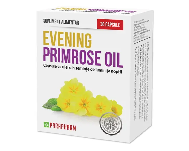Evening Primrose Oil, 30 capsule, Parapharm