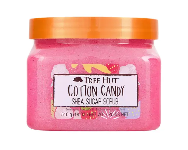 Scrub exfoliant pentru corp Cotton Candy, 510g, Tree Hut