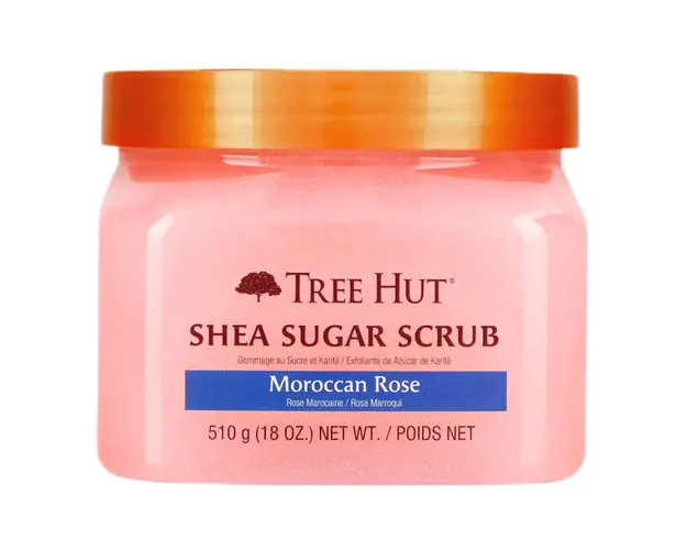 Scrub exfoliant pentru corp Moroccan Rose, 510g, Tree Hut