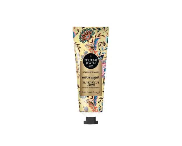 Crema maini si corp Perfume Jewels Warm Sugar 50ml, Eyup