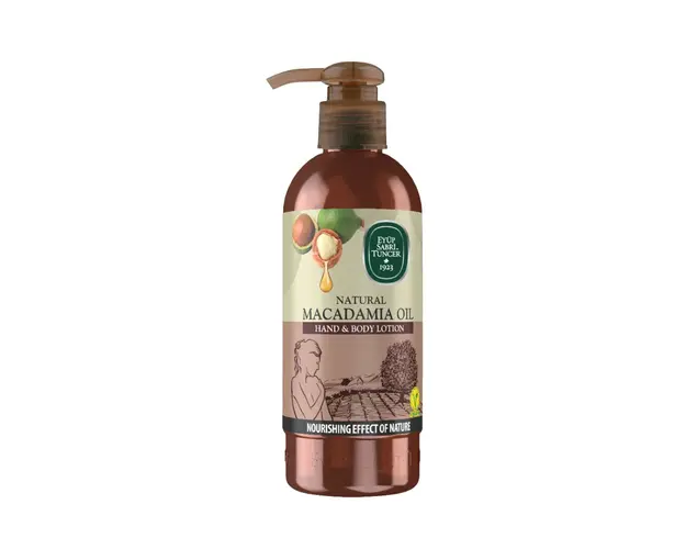 Lotiune de maini si corp cu ulei natural de macadamia 250ml, Eyup 