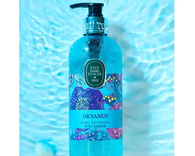 Sapun lichid cu ulei natural de masline Ocean 500 ml, Eyup 