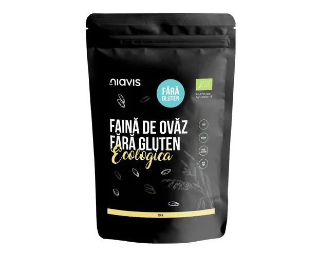 Faina de ovaz fara gluten, 250g, Niavis