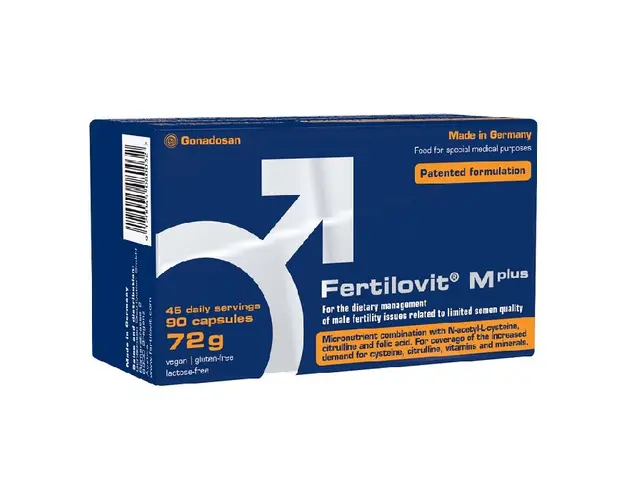 Fertilovit M Plus 72g, 90 capsule, Gonadosan