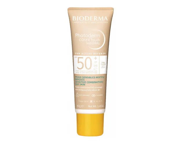 Fluid Cover Touch Photoderm, SPF50+, foarte deschis, 40 g, Bioderma