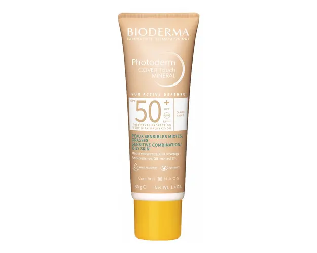 Fluid Cover Touch Photoderm, SPF50+, nuanta deschisa, 40 g, Bioderma