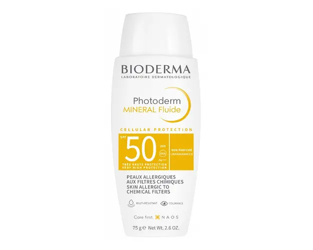Fluid mineral cu SPF50+ Photoderm, 75g, Bioderma