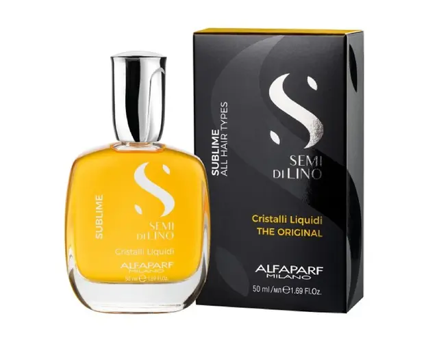 Fluid pentru par Cristalli Liquidi Sublime, 50 ml, Alfaparf