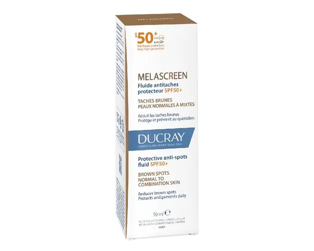 Fluid protector anti-pete cu SPF 50 Melascreen, 50 ml, Ducray 