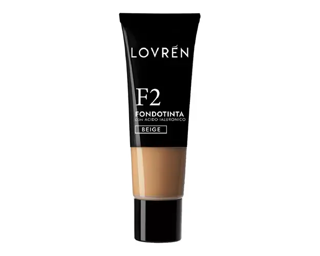 Fond de ten cu Acid Hialuronic Beige F2, 25ml, Lovren