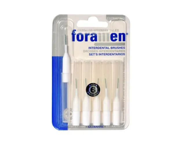 Foramen periuta interdentara dreapta extrafina