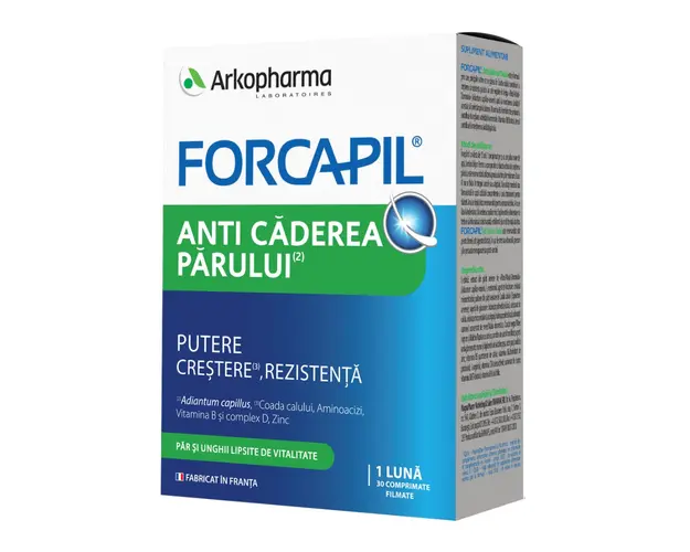 Forcapil anticaderea parului, 30 comprimate
