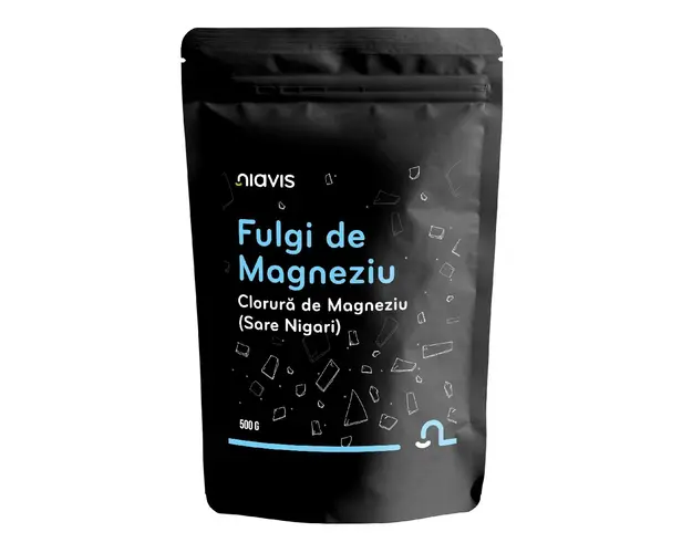 Fulgi de magneziu pentru baie, 500 g, Niavis