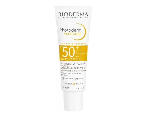 Gel crema Photoderm Spot-Age, SPF 50+, 40 ml, Bioderma