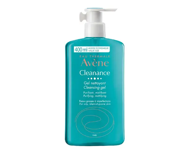 Gel de curatare pentru ten gras cu tendinta acneica Cleanance, 400 ml, Avene