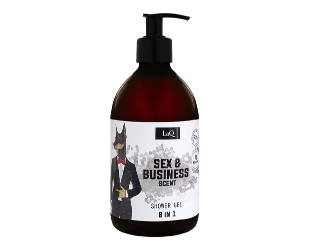 Gel de dus 8-in-1 pentru barbati Doberman, 500 ml LaQ