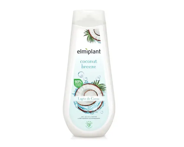Gel de dus Coconut Breeze, 750 ml, Elmiplant