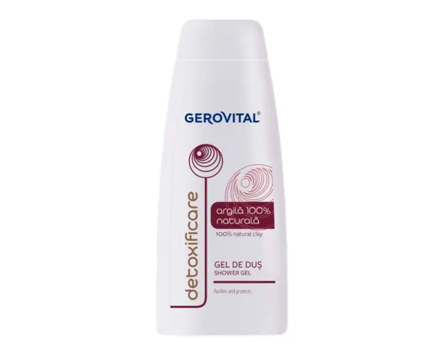 Gel de dus cu argila, 400 ml, Gerovital