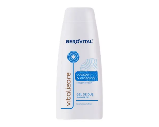 Gel de dus cu Colagen si Elastina, 400 ml, Gerovital