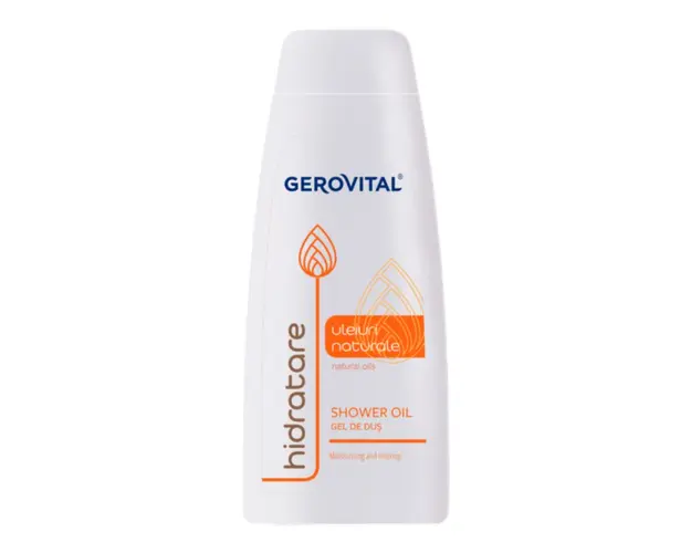Gel de dus cu uleiuri naturale, 400 ml, Gerovital