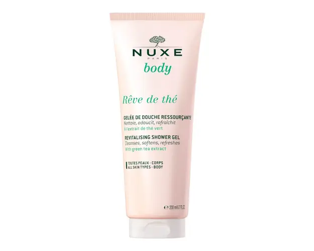 Gel de dus revitalizant Reve de The, 200ml, Nuxe 