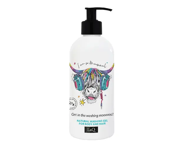Gel de dus si sampon Cow x300ml, LaQ
