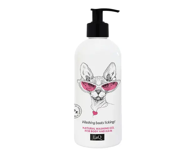Gel de dus si sampon Kitty, 300ml, LaQ