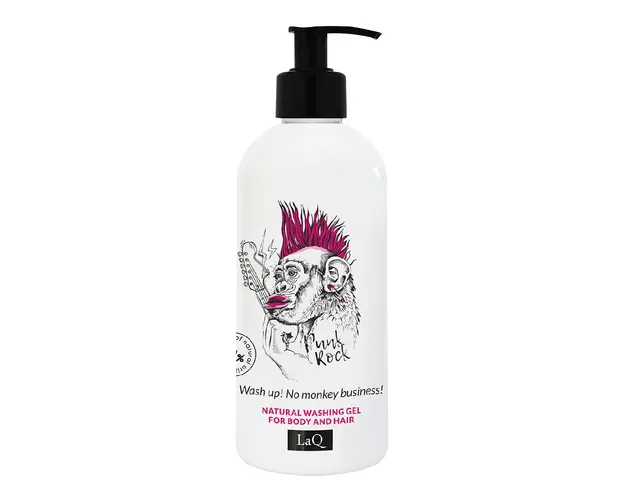 Gel de dus si sampon Monkey, 300ml, LaQ